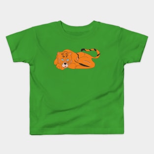 Resting tiger Kids T-Shirt